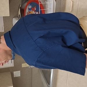 🚨2/$20🚨  WAS $75  ALFANI Regular fit button down short sleeve Shirt XL